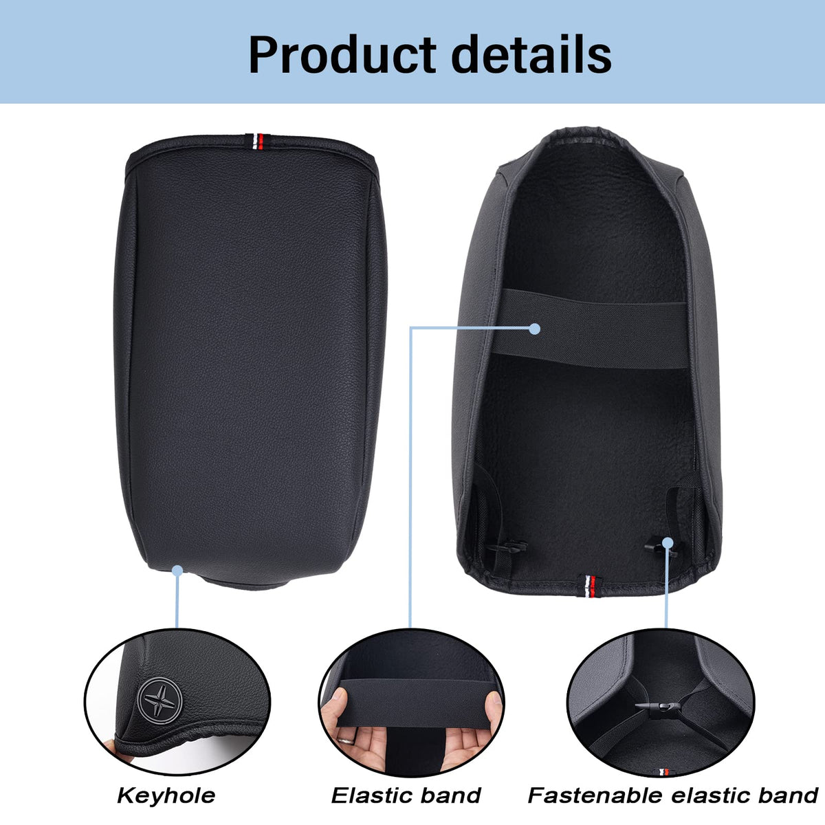 JKCOVER size comparison next to hand showing scale and precise fit