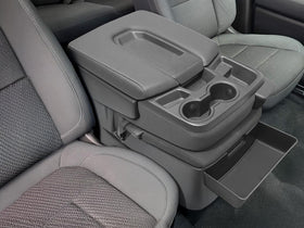 JKCOVER side profile illustrating tailored shape that fits factory console