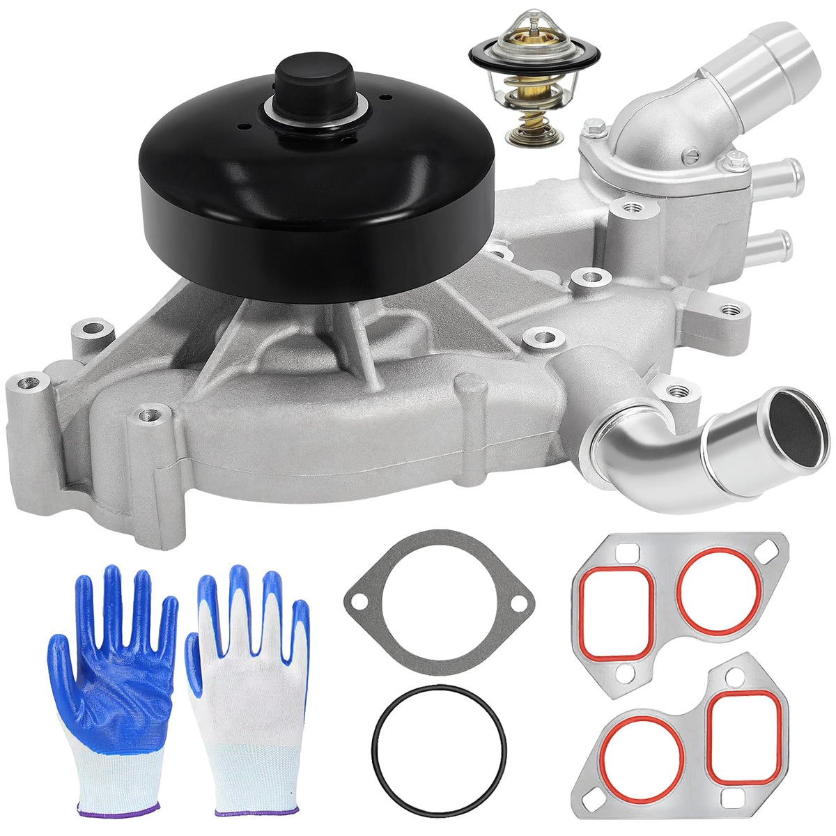 JkorkM front view of AW5104 assembly showing pump and housing for reliable cooling