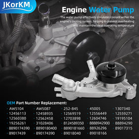 JkorkM gaskets and gloves included for faster installation and correct sealing