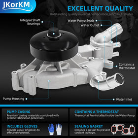 JkorkM machined impeller detail demonstrating durable construction and flow efficiency