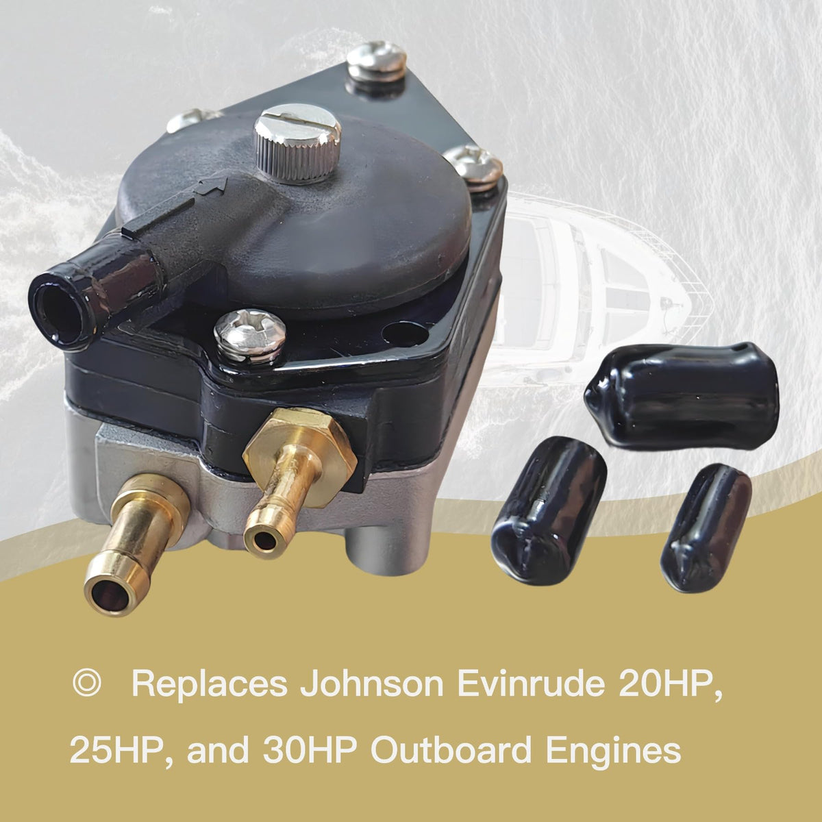 JLM MARINE mounting gasket detail ensuring leak-free installation benefit
