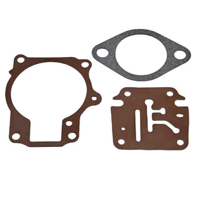 JLM MARINE parts being installed during a carburetor rebuild illustrating practical workshop use