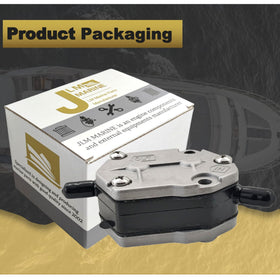 JLM MARINE pump label and part numbers for quick OEM compatibility check