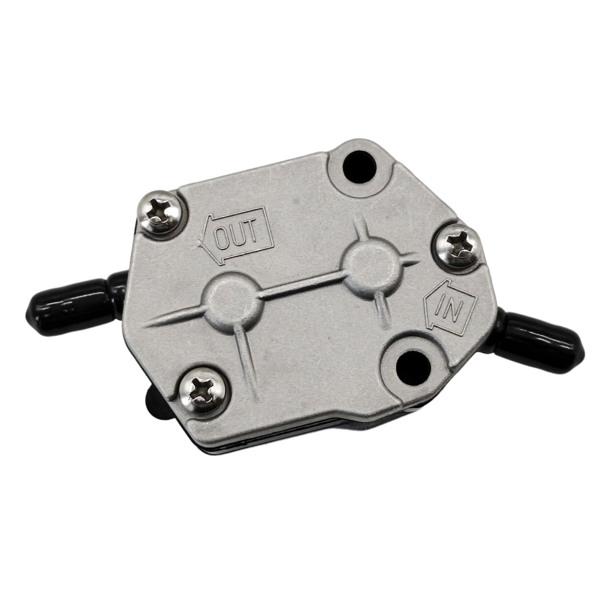 JLM MARINE pump packaged with basic tools for easy installation and protection