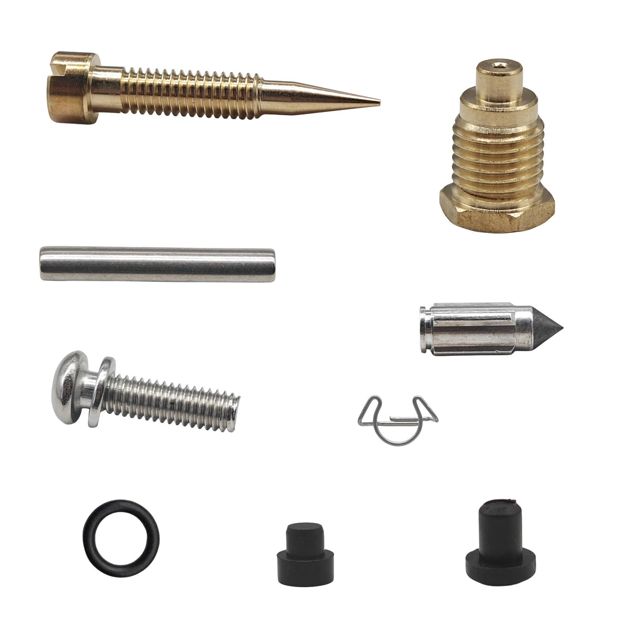JLM MARINE layout of small parts organized for an efficient rebuild and easy tracking