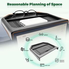 JLQP close-up of ABS texture and anti-slip mat for durable, quiet performance