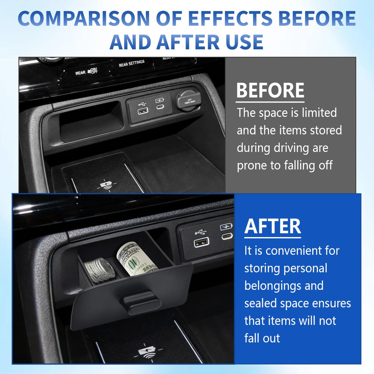 JLQP tray material texture detail highlighting durable ABS finish for easy cleaning benefit