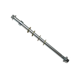 JMCHstore close-up of threaded axle end displaying precise machining and ready-for-lock-nut security