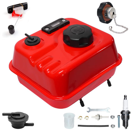 JMCHstore red fuel tank front view showing shape and fit benefit