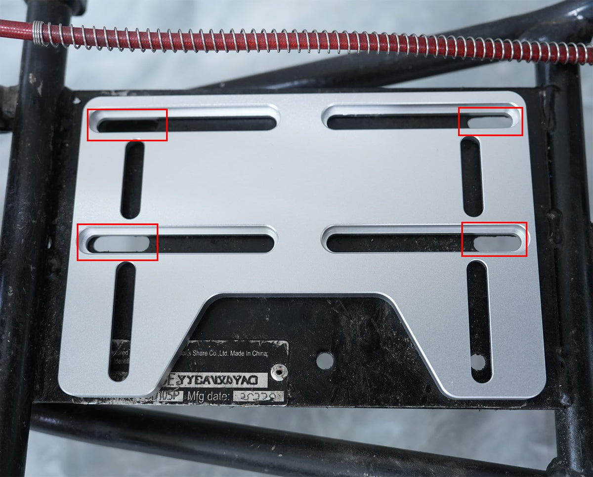 JMCHstore installed on a Coleman B100 frame enabling direct bolt-on swap