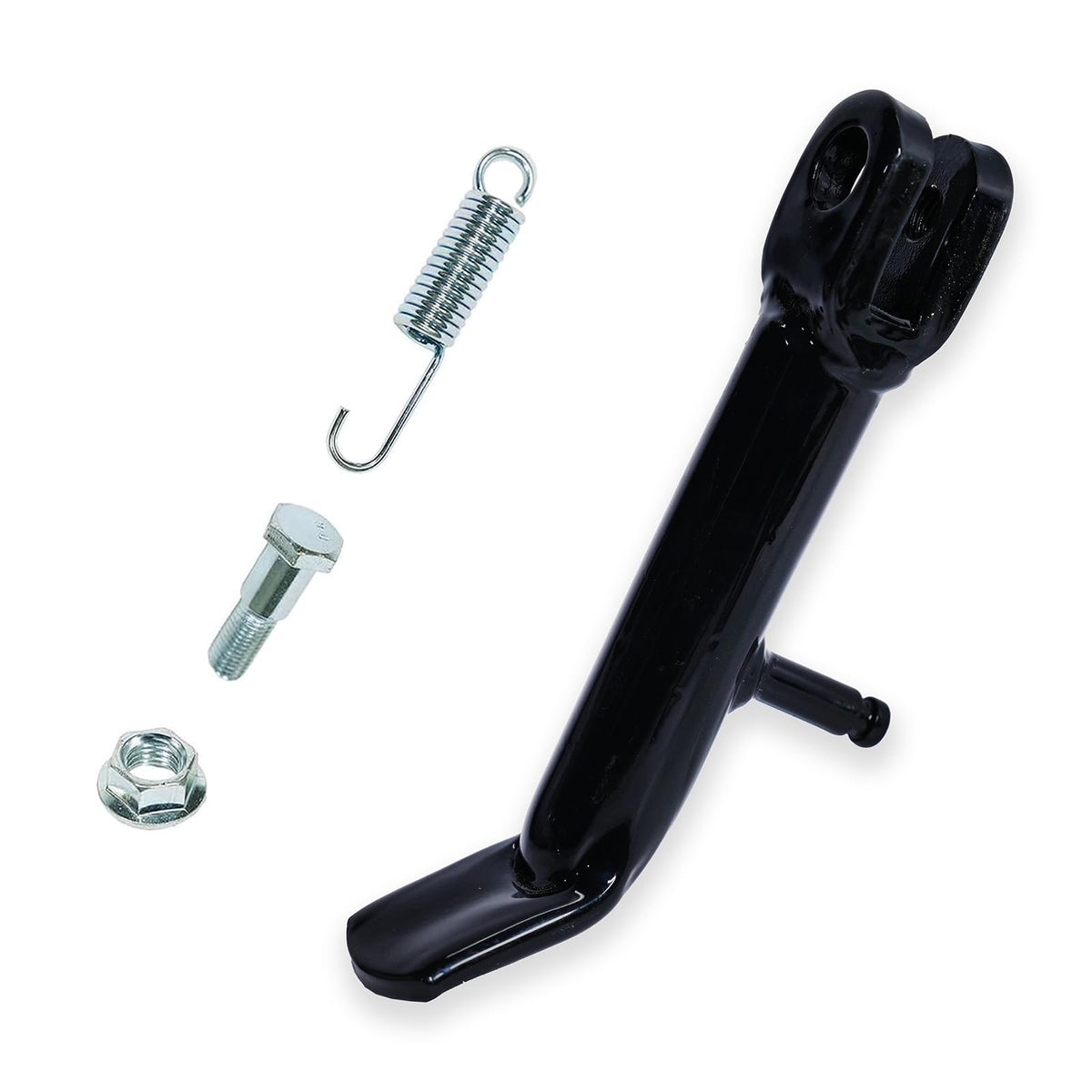 JMCHstore kickstand front view showing sturdy profile and secure parking