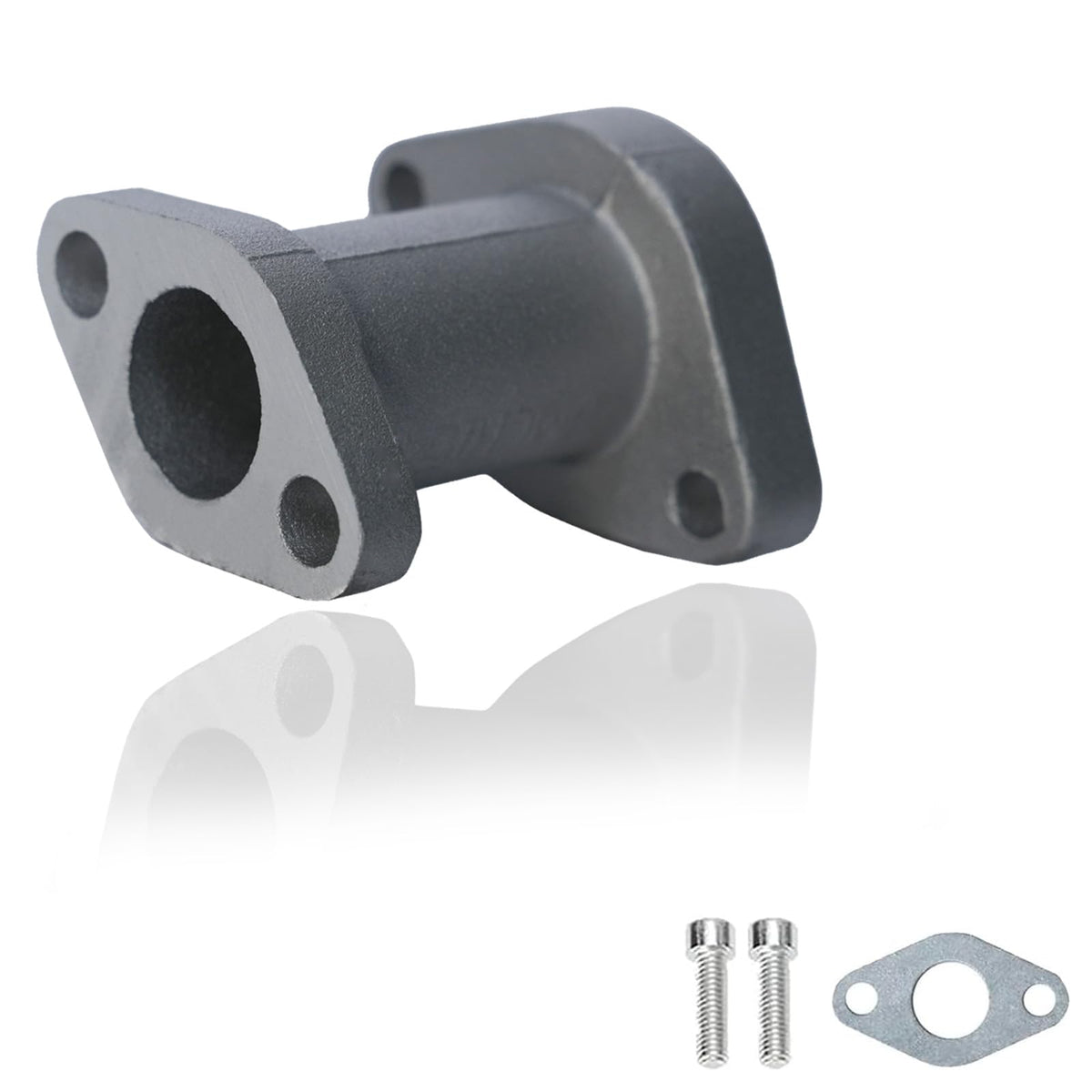 JMCHstore front view of aluminum manifold showing fit and finish benefit