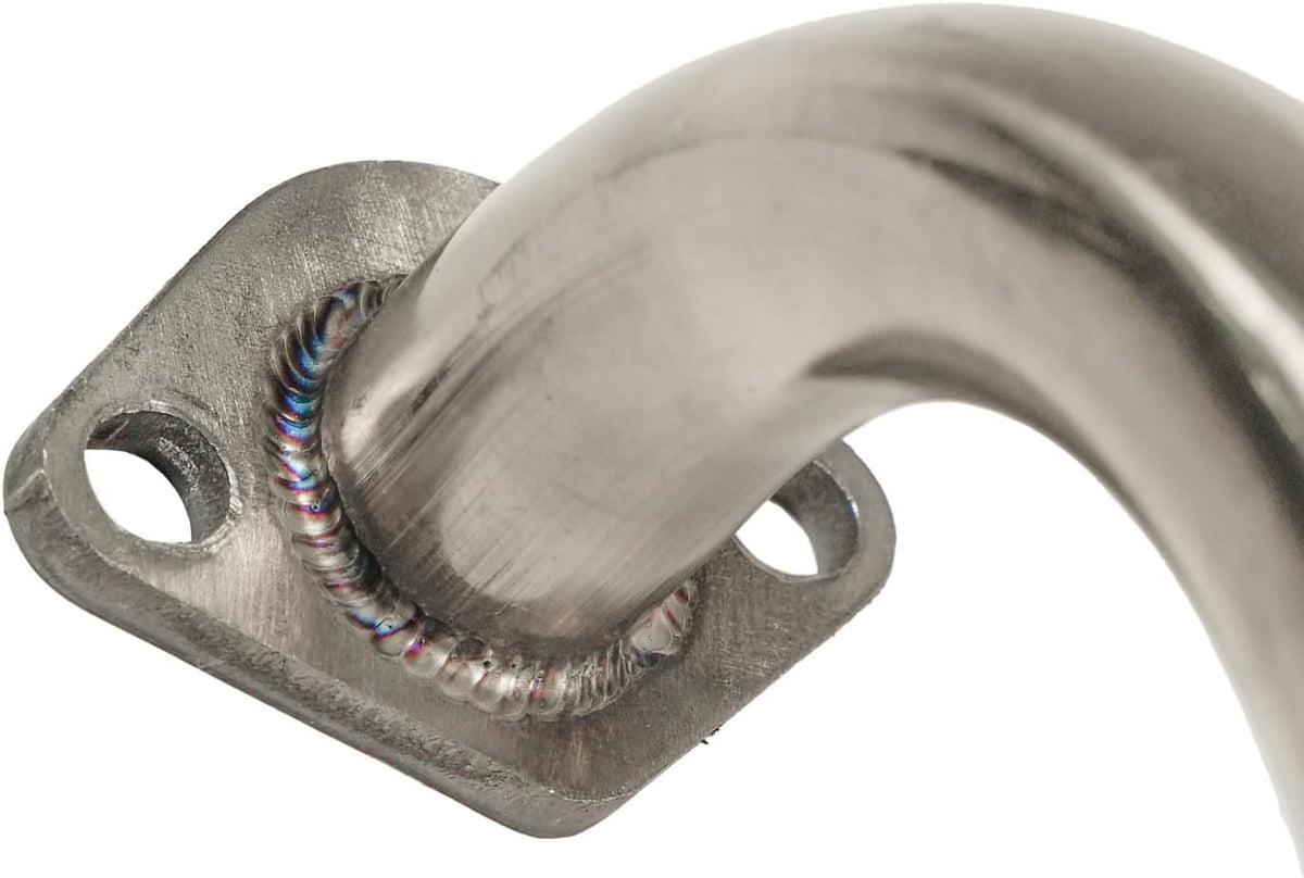 JMCHstore pipe routed away from seat showing burn-free rider clearance