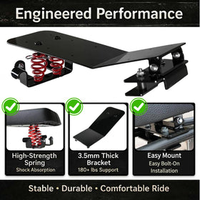 JMCHstore reinforced seat support plate detail showing durable weight-bearing benefit