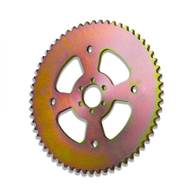 JMCHstore sprocket beside ruler to show 245mm diameter scale