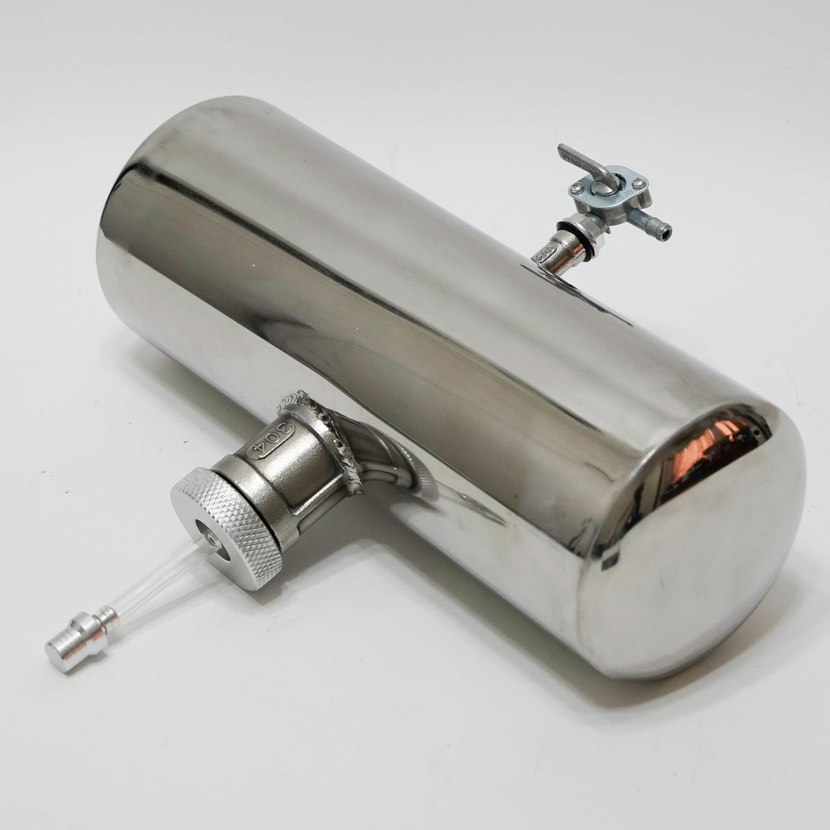 JMCHstore tank side profile highlighting compact 4x11 inch cylinder