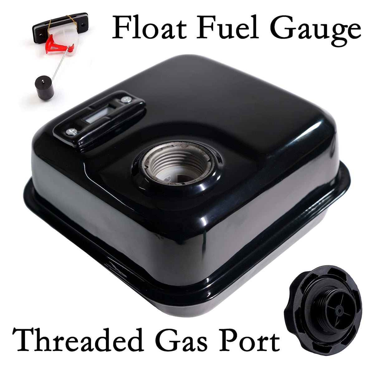 JMCHstore threaded screw-on gas cap detail to prevent leaks and vent properly