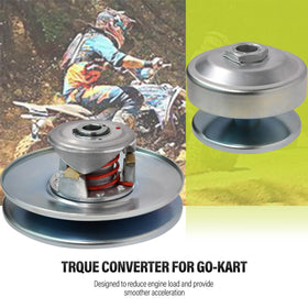JNDO driven clutch detail emphasizing smooth power delivery benefit