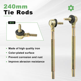 JNDO tie rod mounts illustrating robust connection and alignment benefit