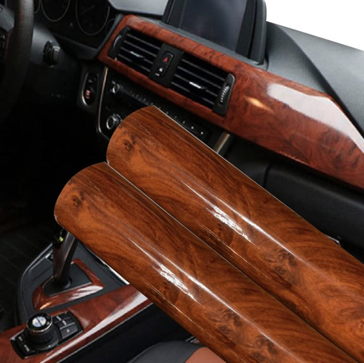 JNK NETWORKS front roll showing glossy mahogany finish and easy application benefit