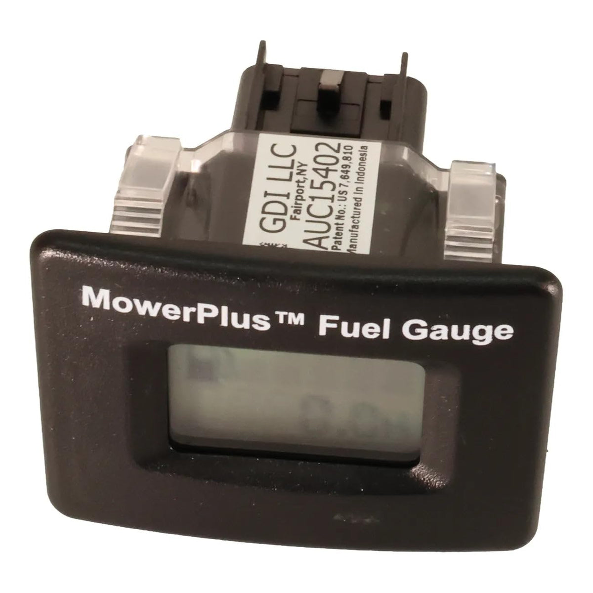 John Deere hour meter side profile illustrating compact durable casing