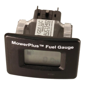 John Deere hour meter side profile illustrating compact durable casing
