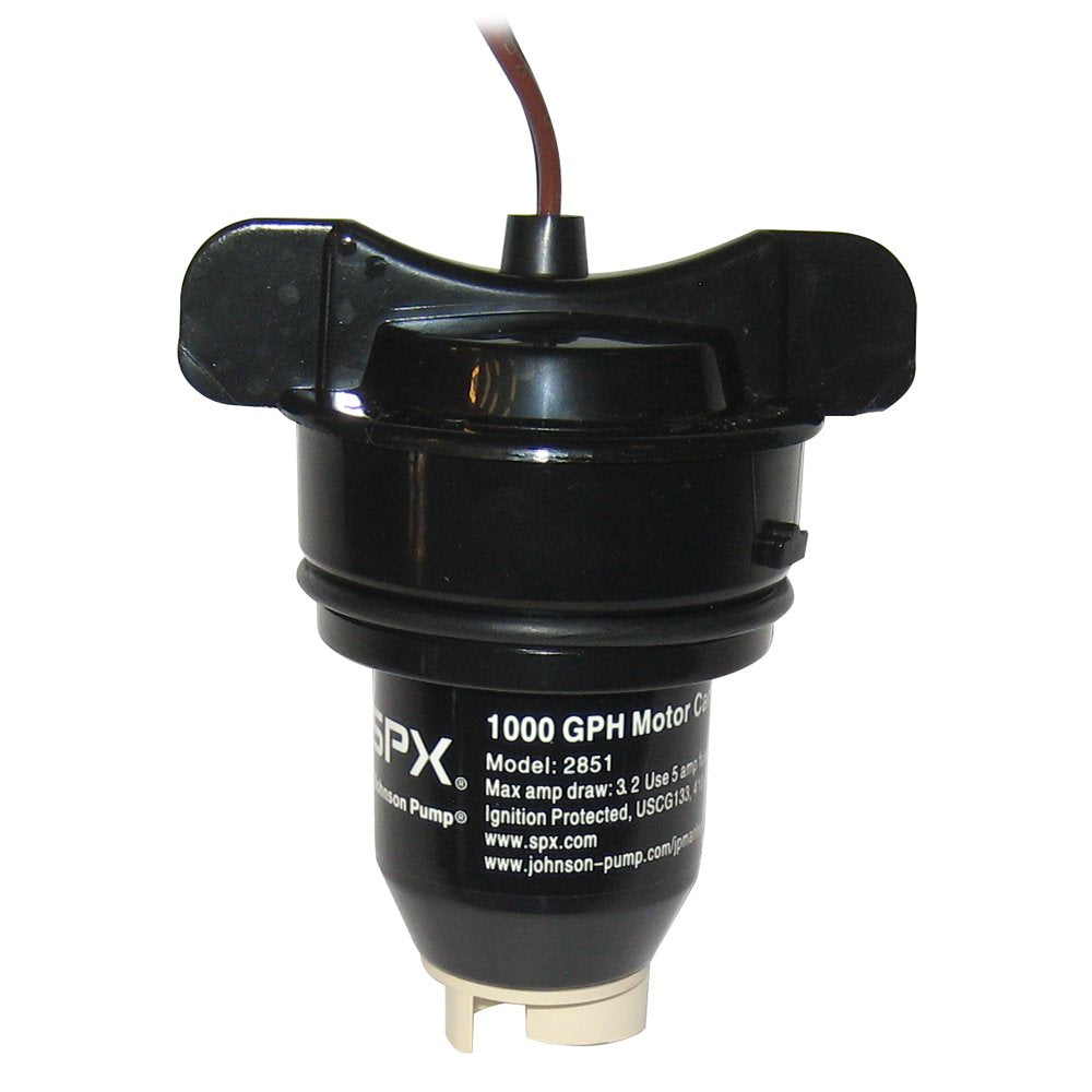 Johnson Pumps 28512 front view showing cartridge for easy identification and quick replacement