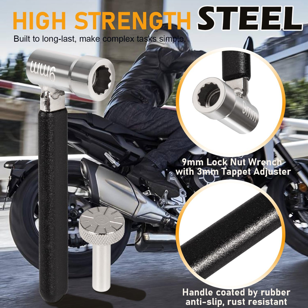 johntruck tools in use on GY6 engine offering compact accessibility