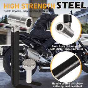 johntruck tools in use on GY6 engine offering compact accessibility