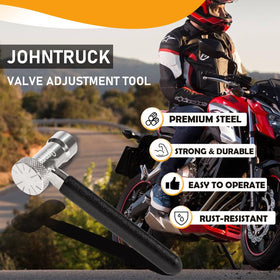 johntruck close-up of 3mm tappet adjuster demonstrating precise fit