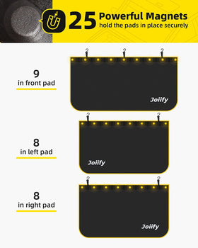 Joiify cover in use by mechanic protecting paint and tools