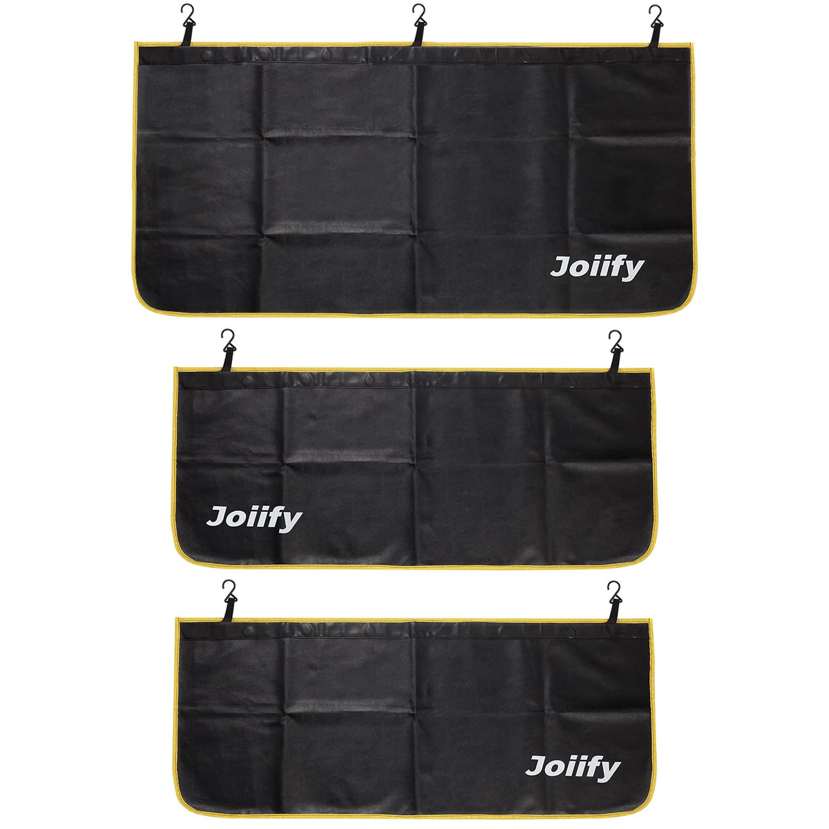 Joiify front view of fender cover showing full coverage and professional protection