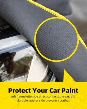 Joiify large cover fitted on SUV providing full front end protection
