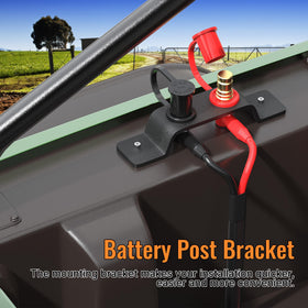 Joinfworld 4 AWG cable image showing length and gauge for reliable high-current use