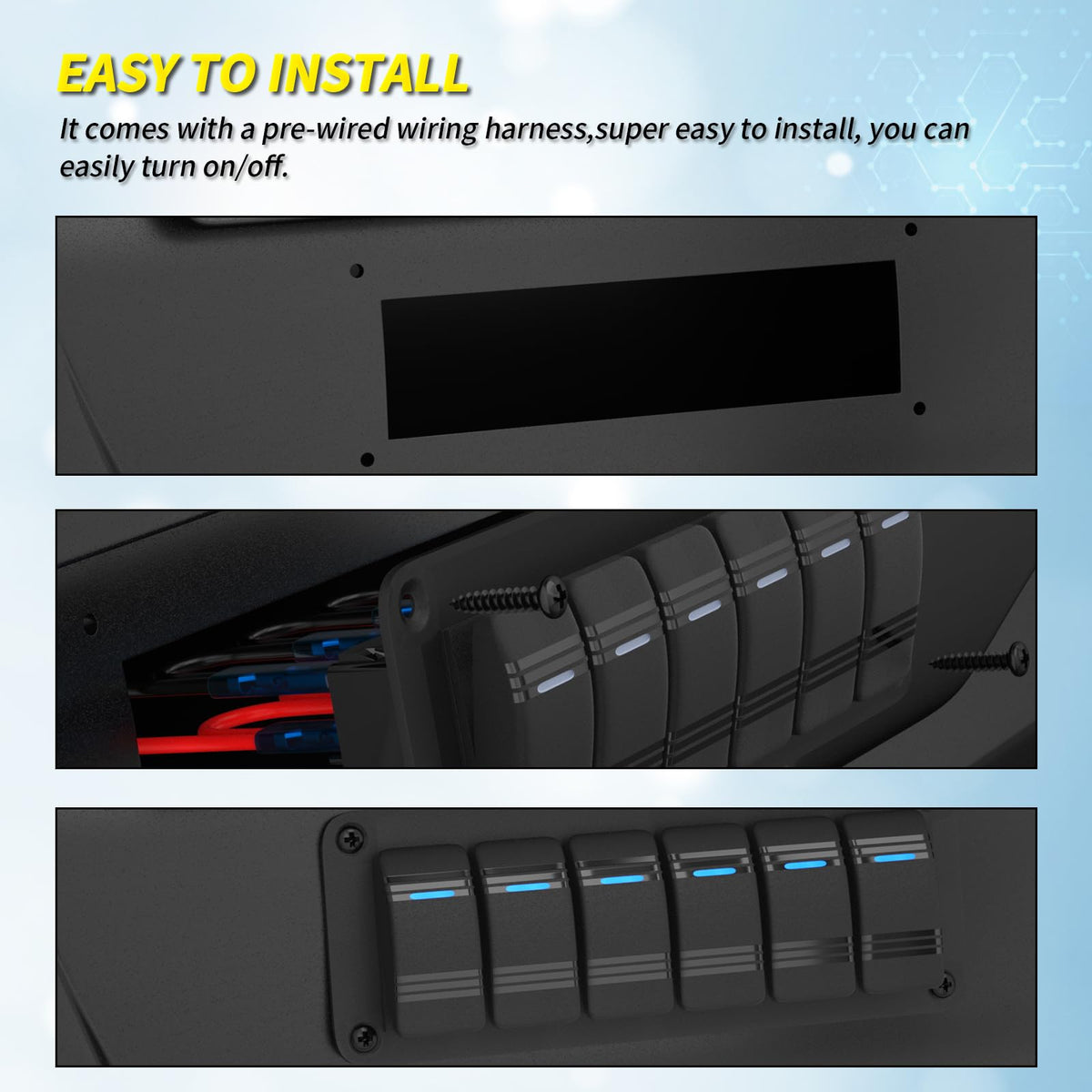 Joinfworld aluminum faceplate texture detail demonstrating durable corrosion resistance