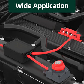 Joinfworld full kit layout with 300A, 400A, 500A fuses showing ready-to-install convenience