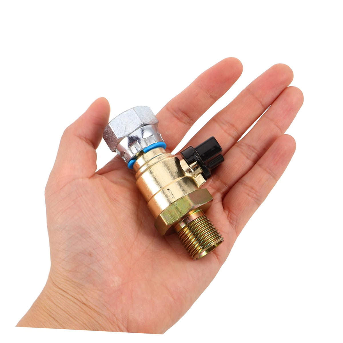 JOINPAYA valve in hand demonstrating size and easy handling benefit