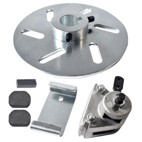 JOIQEXJ front assembly showing caliper, rotor and bracket for quick fitment