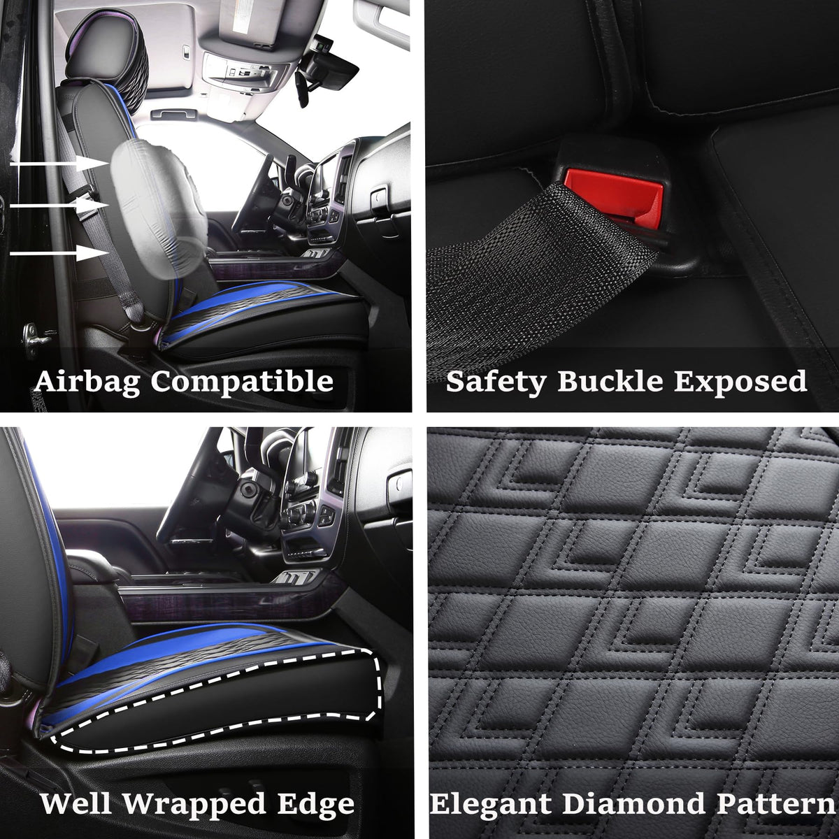 JOJOBAY close-up of PU leather and 3D embroidery showing durable stitching