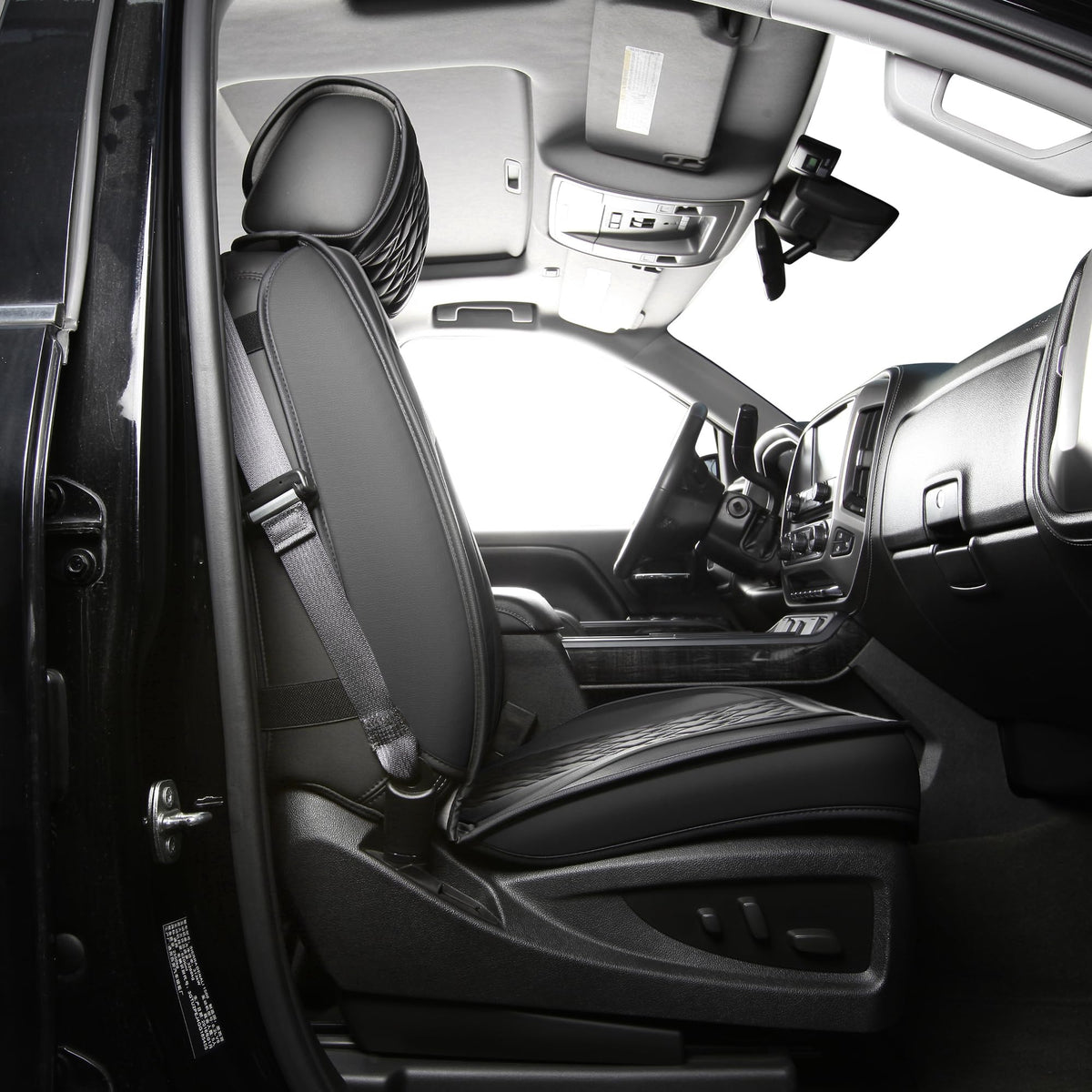 JOJOBAY seat belt and airbag cutout detail preserving safety access