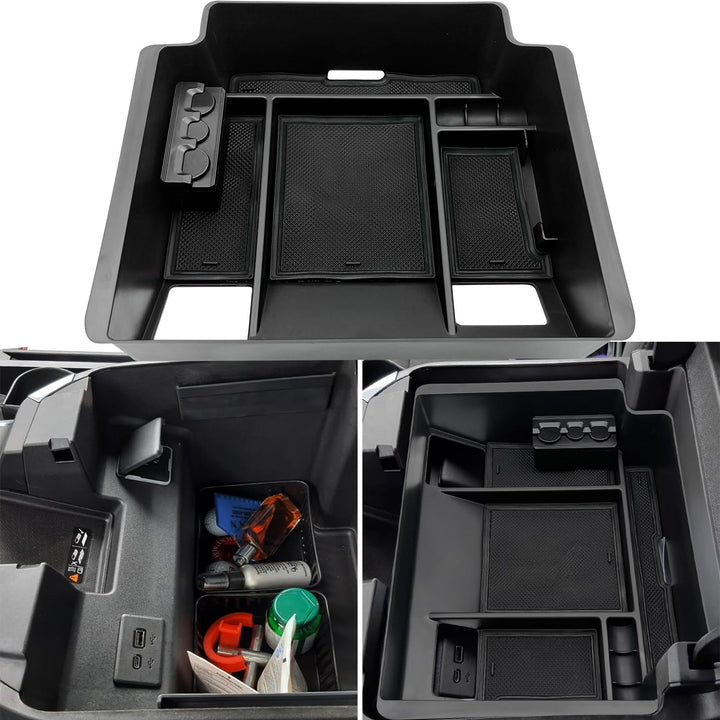 JOJOMARK front view of tray showing organized compartments and clean fit