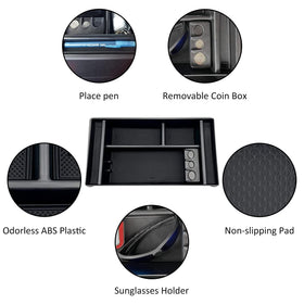JOJOMARK installed in truck console illustrating perfect OEM-style fit and no modification