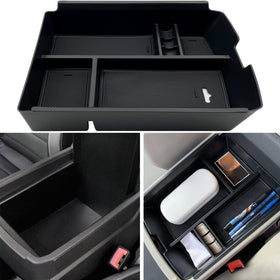 JOJOMARK front view of console insert showing neat compartments and quick access