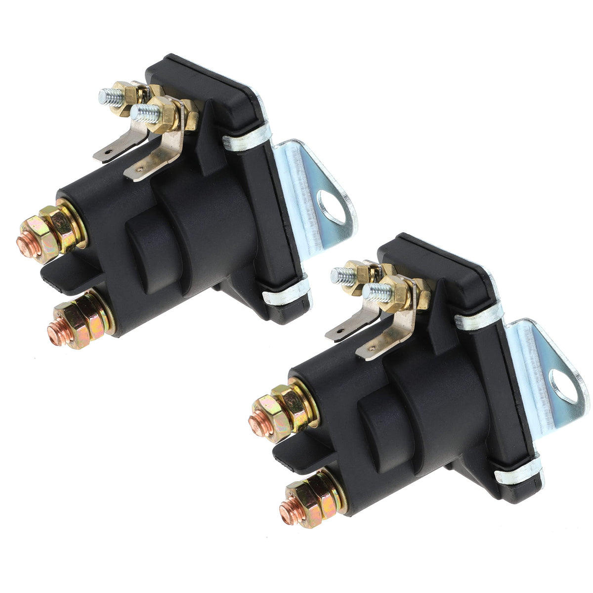 JomGorg detail of 8-32 screw terminals ensuring tidy low-current control wiring