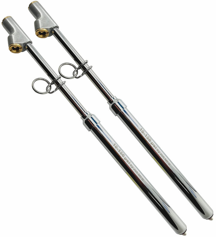 Jon MFB front face gauge showing clear PSI and kPa markings for quick reads