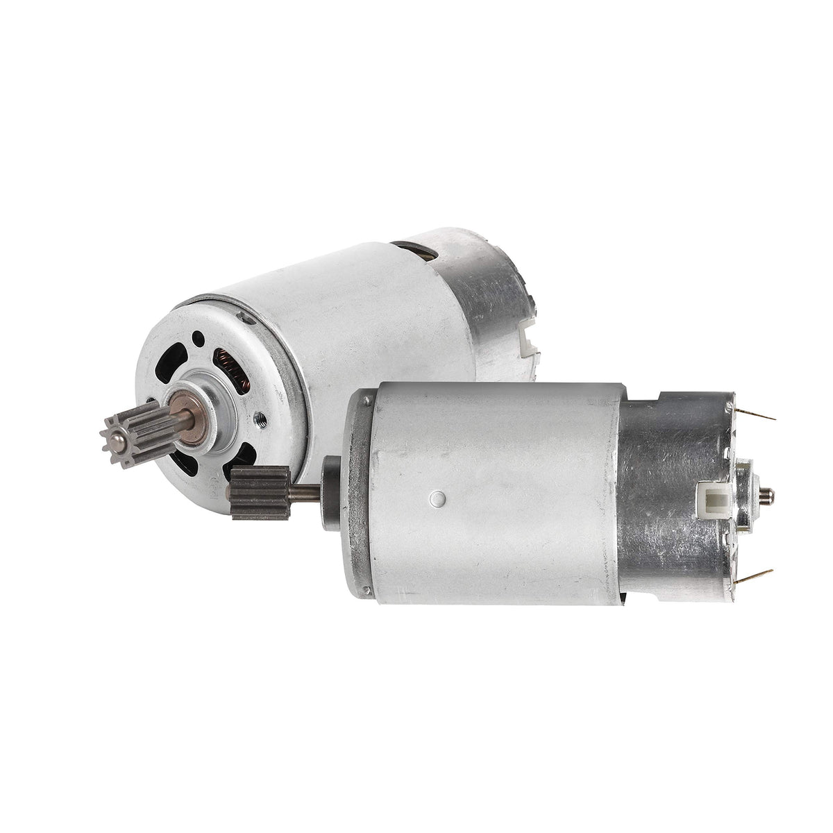 JONATURE 12V gearbox motor front view showing pinion and mounting, restores balanced drive