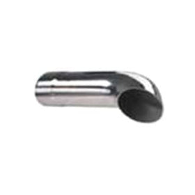 Jones Exhaust JTD112 close-up of chrome surface and weld seam detail, highlighting corrosion resistance