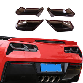 JONKOKO front view of tail light cover showing sleek finish and improved rear aesthetics