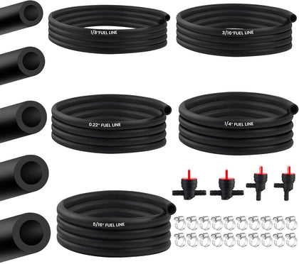 Joozur front packaging showing full fuel line kit and included accessories